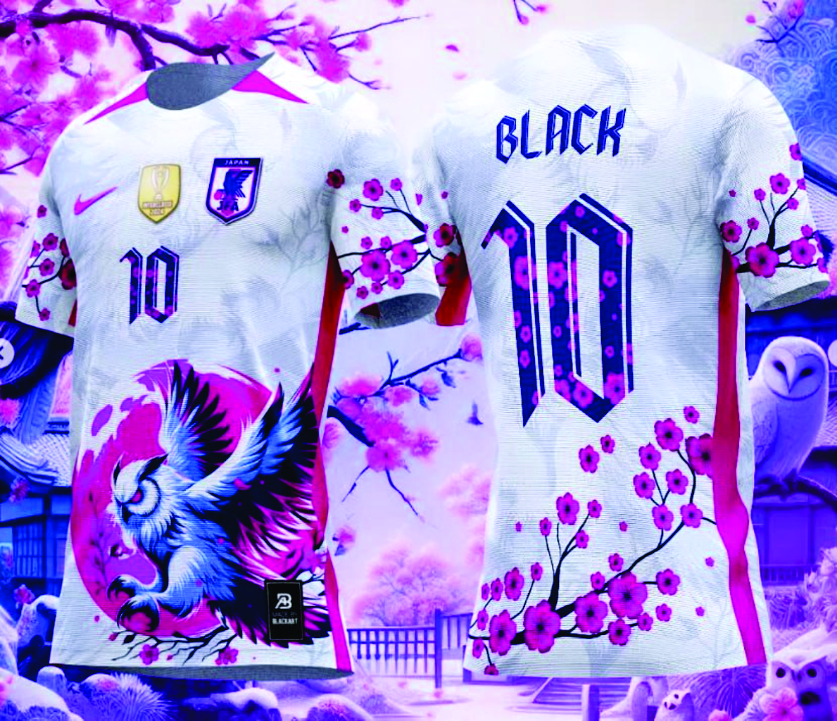 arte vetor Japón Buho coruja Interclasse White 25