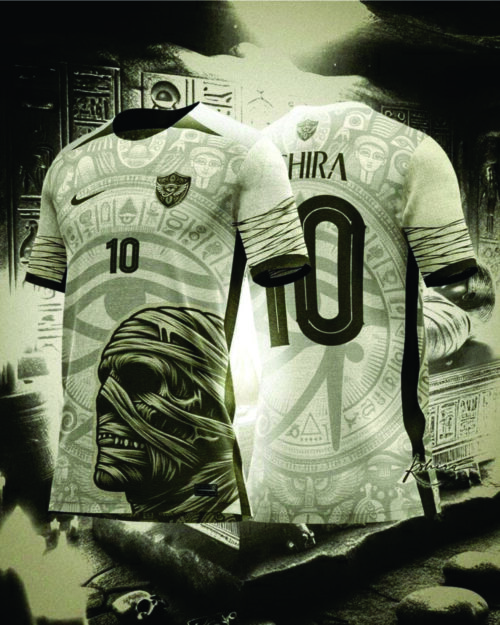 Arte vetor  camisa mumia - kaizzen