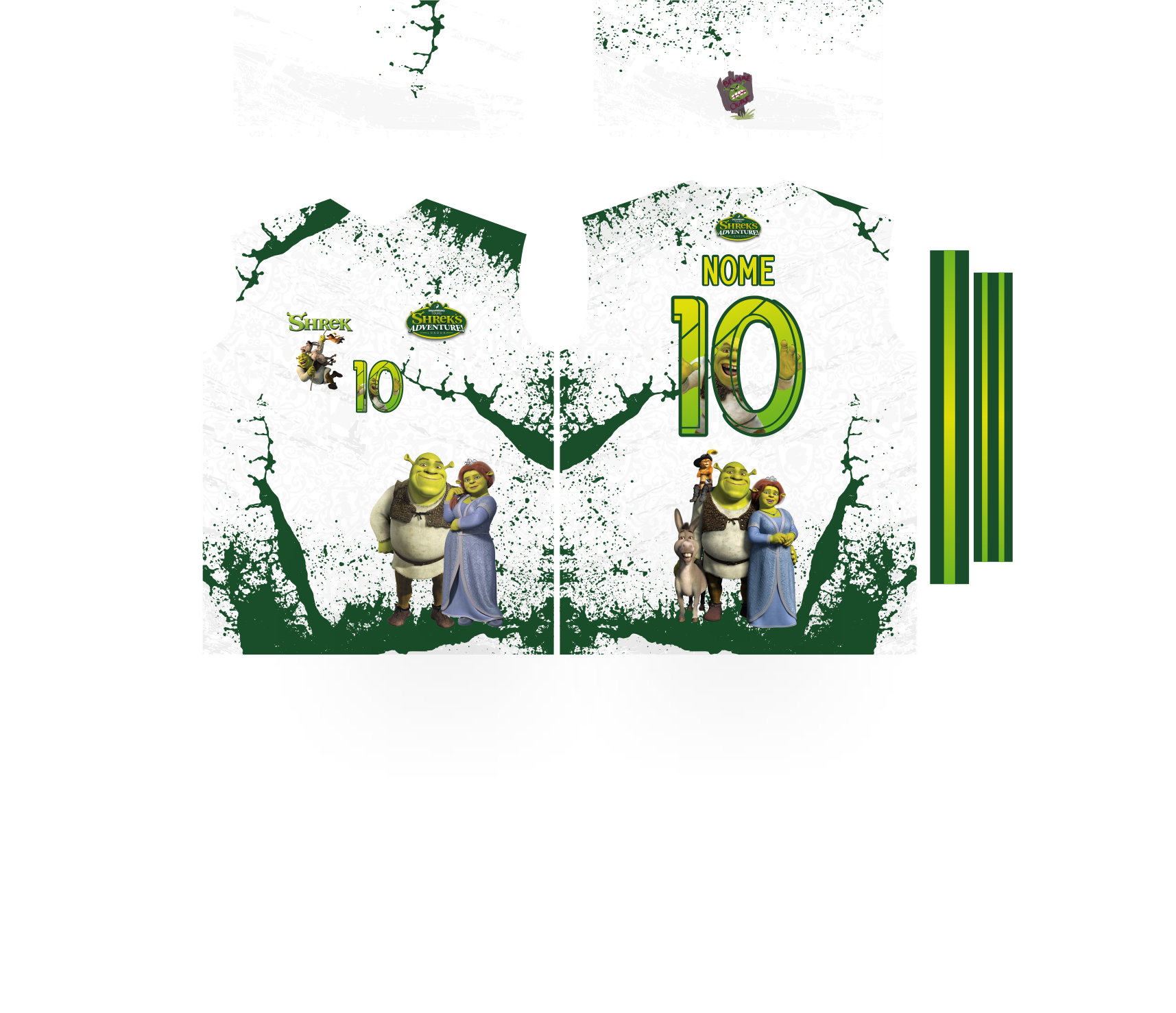 arte camisa shrek - Imagem 2