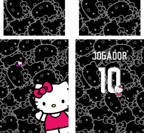 Camisa - Hello Kitty dando xau 25