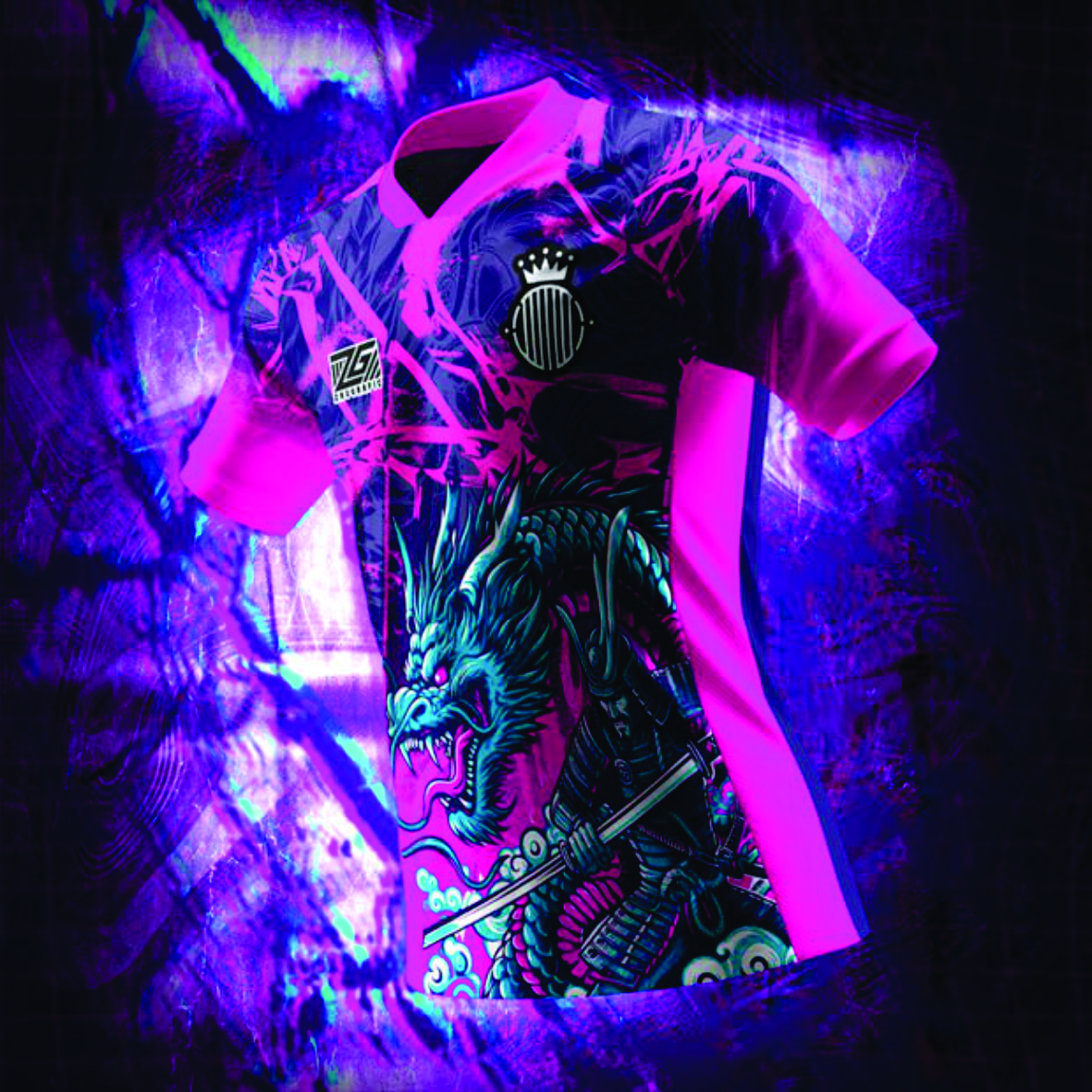 arte vetor samurai japones